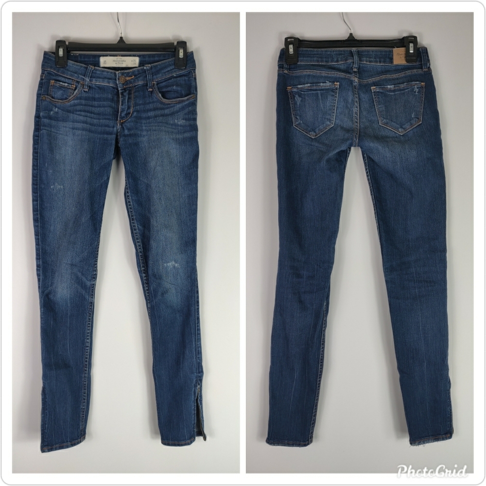 Abercrombie & Fitch Skinny Jeans with zipper ankle